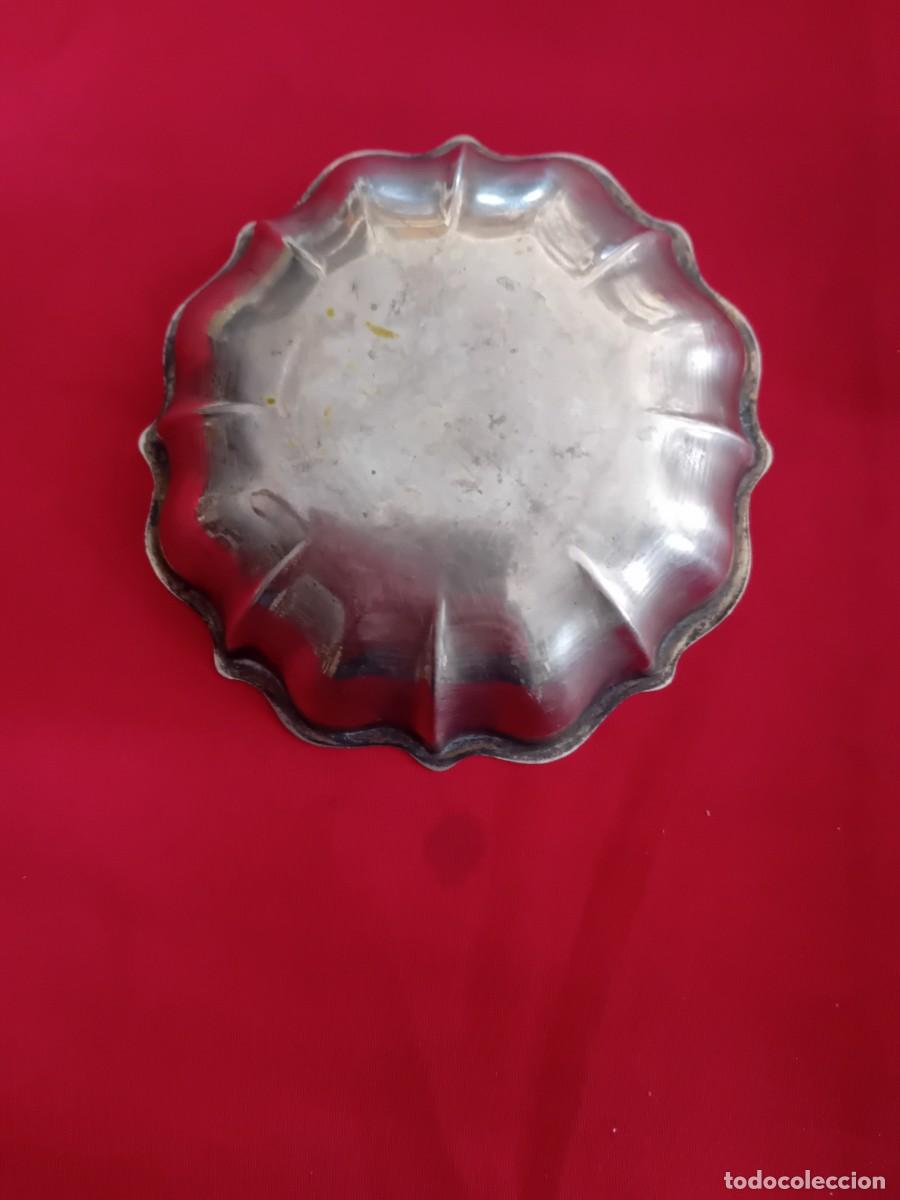 Joyeria: Salvilla antigua de alpaca plateada - Foto 2