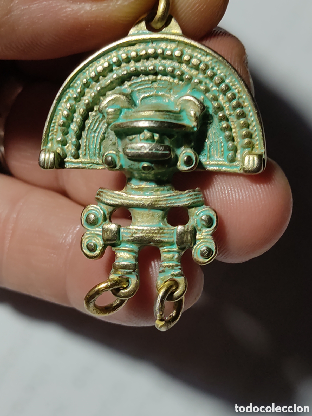 Joyeria: Colgante tumbaga & Inti dios del sol. - Foto 5