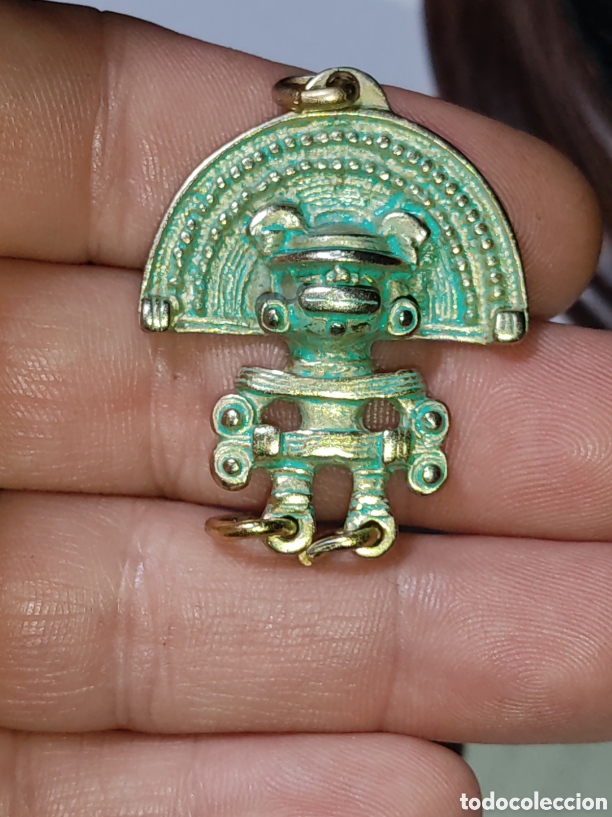 Joyeria: Colgante tumbaga & Inti dios del sol. - Foto 8