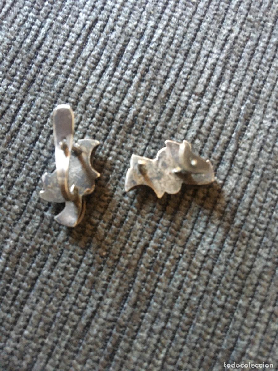 Joyeria: Pendientes modernistas plata xix - Foto 4
