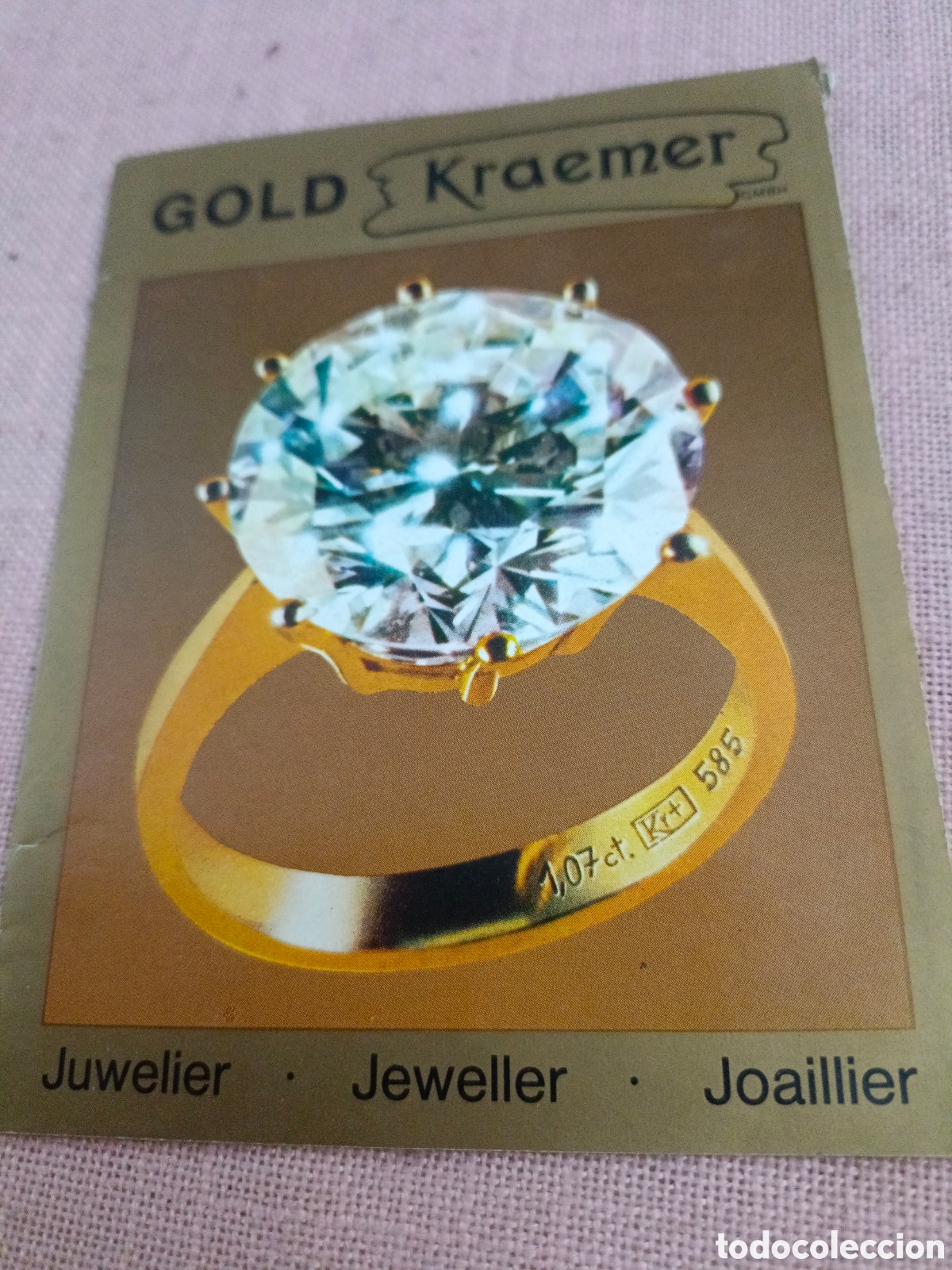 Joyeria: Anillo de turmalina verde con diamantes - Foto 3