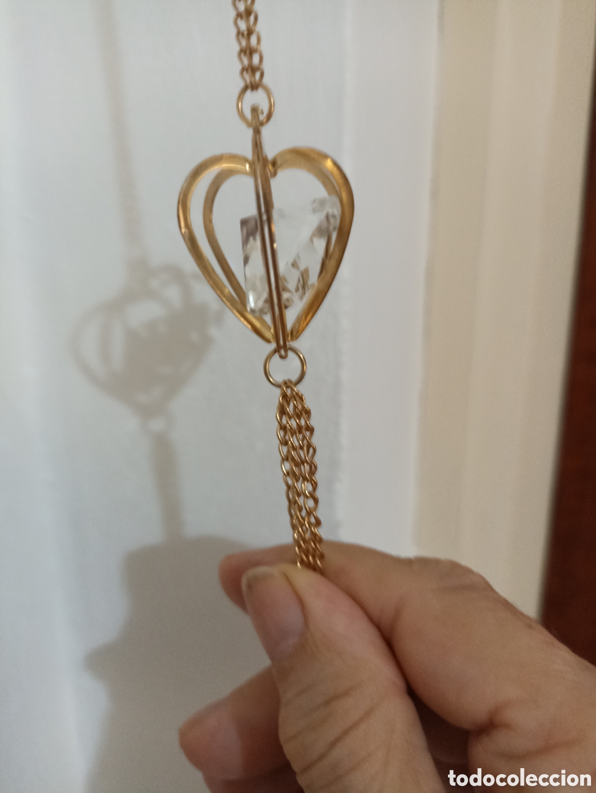 Joyeria: Colgante con coraz&oacute;n y bola de cristal dentro - Foto 3