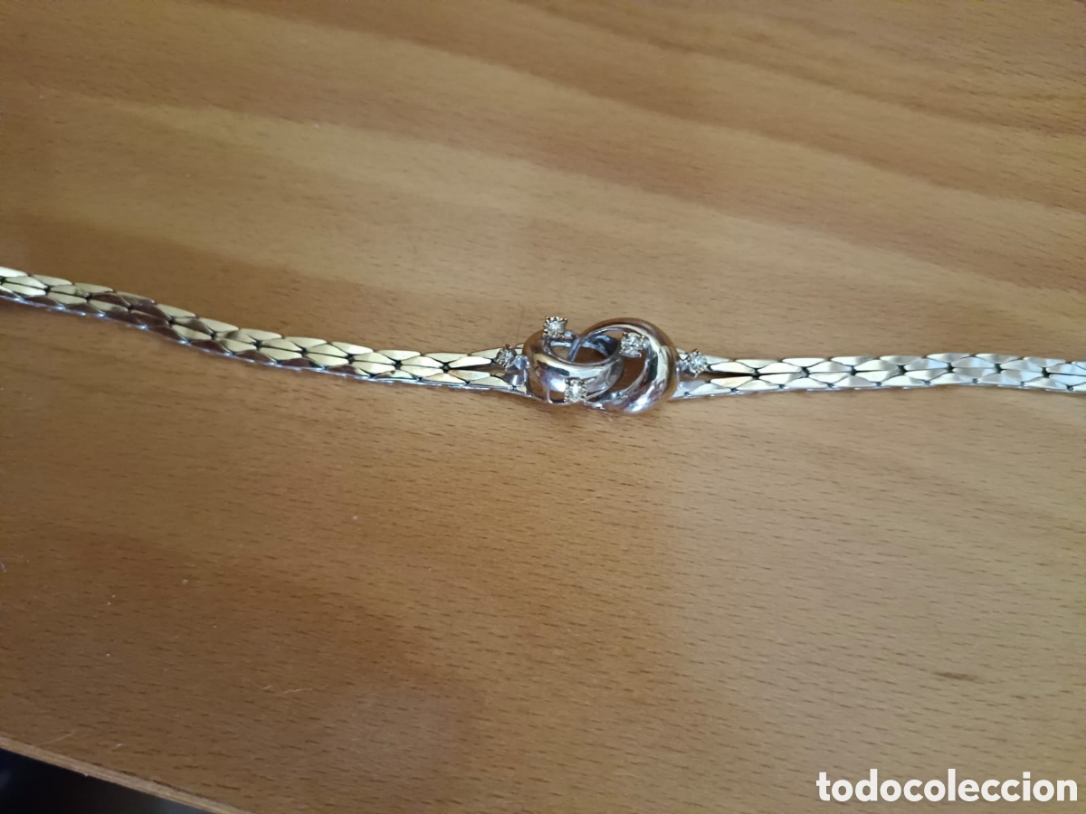 Joyeria: Pulsera de oro blanco con brillantes - Foto 4