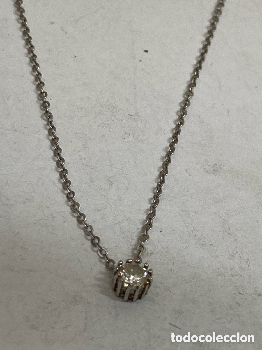 Joyeria: Collar de plata y engastado CC245 - Foto 2