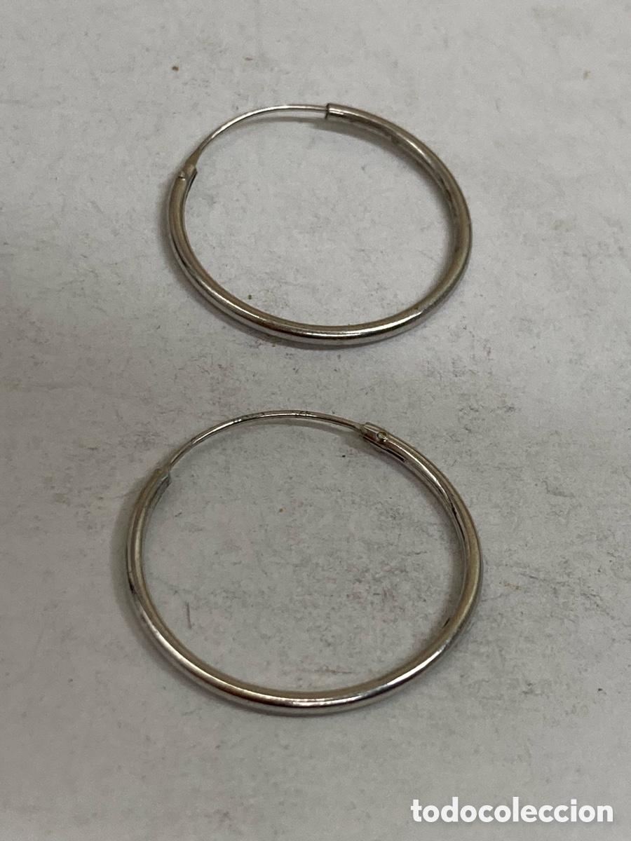 Joyeria: Pendientes de plata P266 - Foto 1