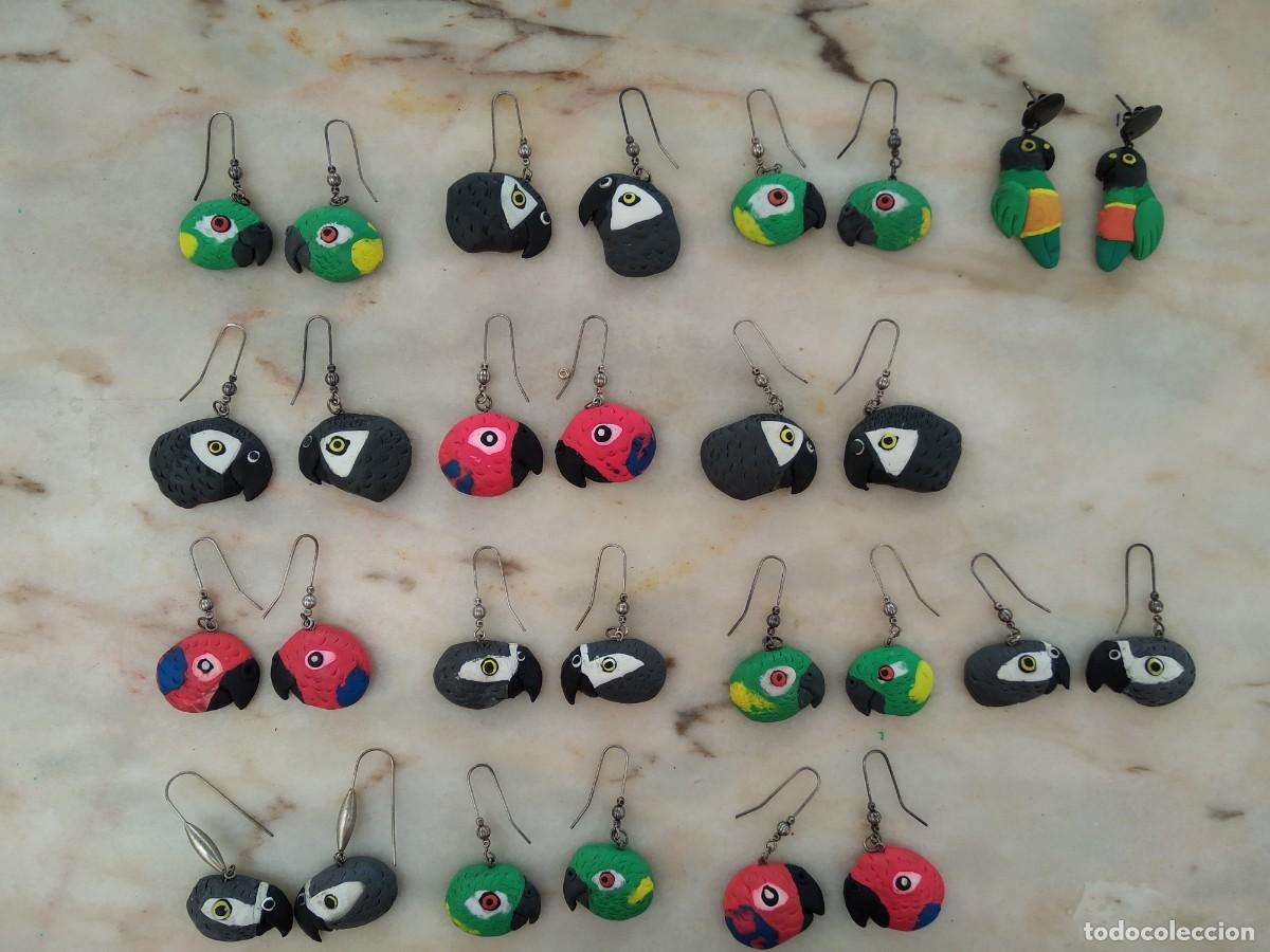 Joyeria: lote 14 pendientes fimo - Foto 2