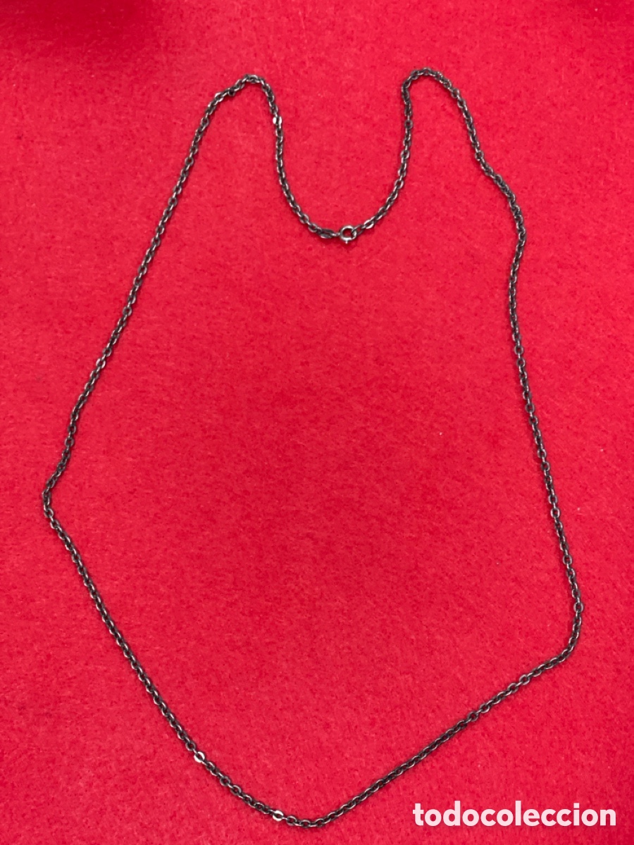 Joyeria: Cadena en plata de ley contrastada. Gran tama&ntilde;o. - Foto 1