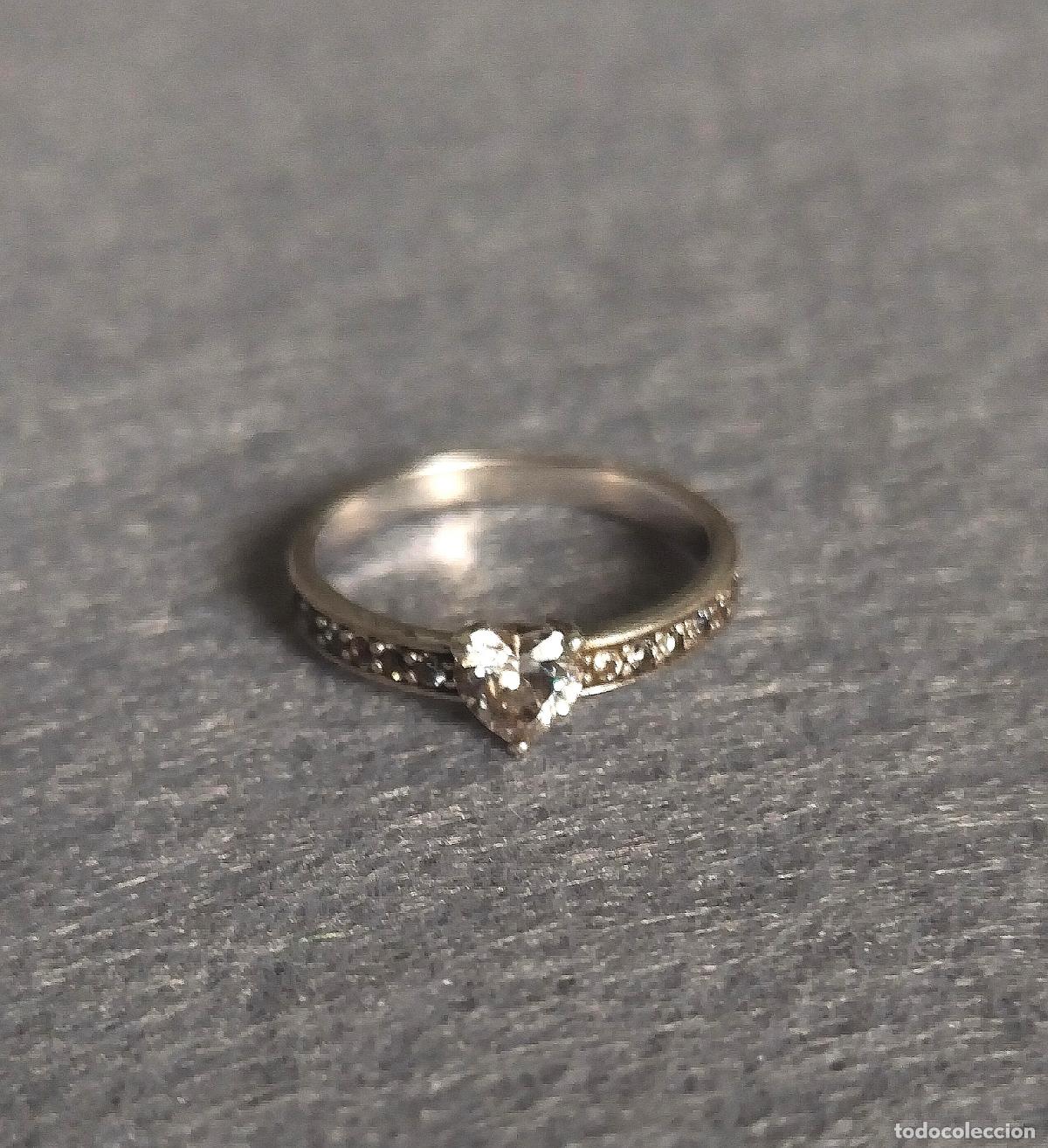 Joyeria: Anillo de plata contrastada con circonitas. - Foto 5