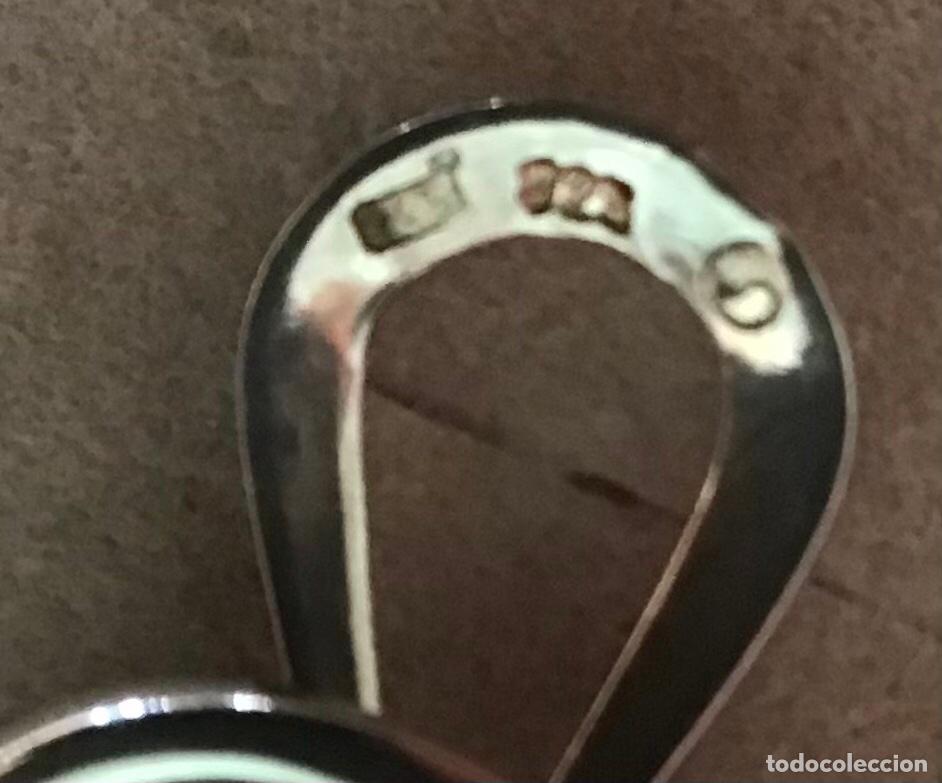 Joyeria: PENDIENTES BOTON DE PLATA - Foto 3
