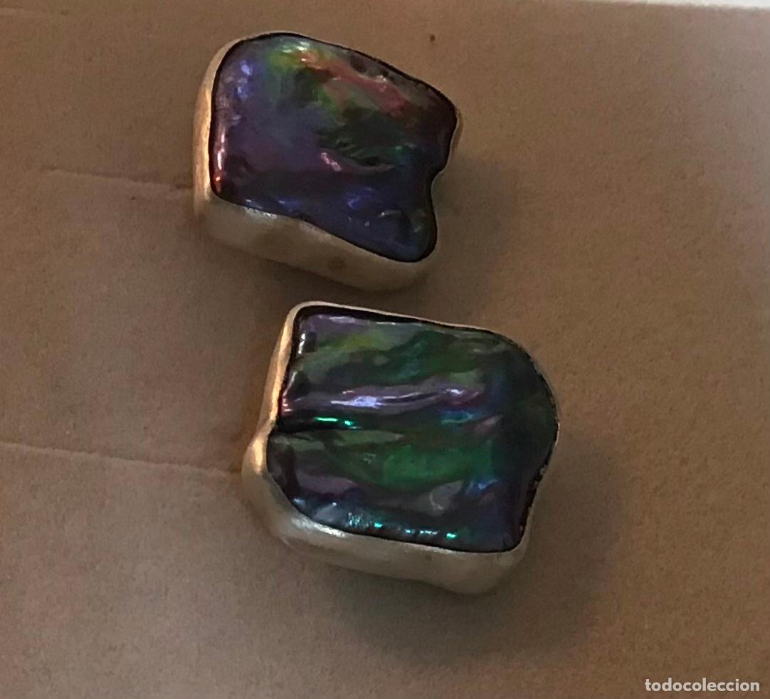 Joyeria: PENDIENTES DE PLATA Y PERLA - Foto 2