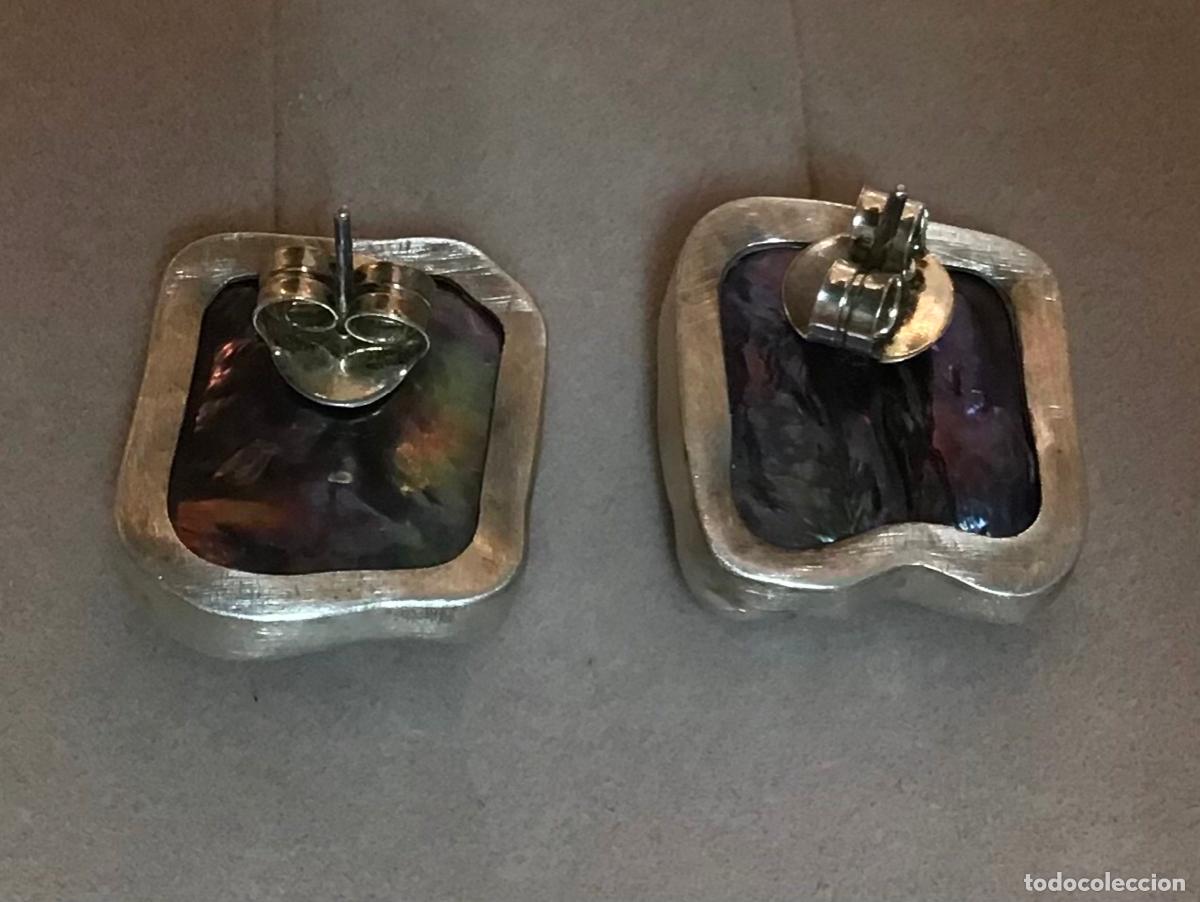Joyeria: PENDIENTES DE PLATA Y PERLA - Foto 3