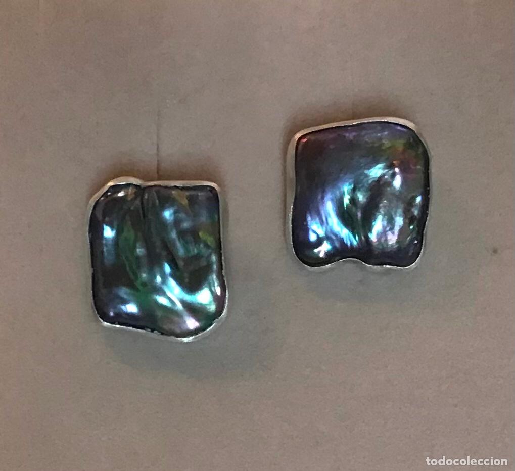 Joyeria: PENDIENTES DE PLATA Y PERLA - Foto 1