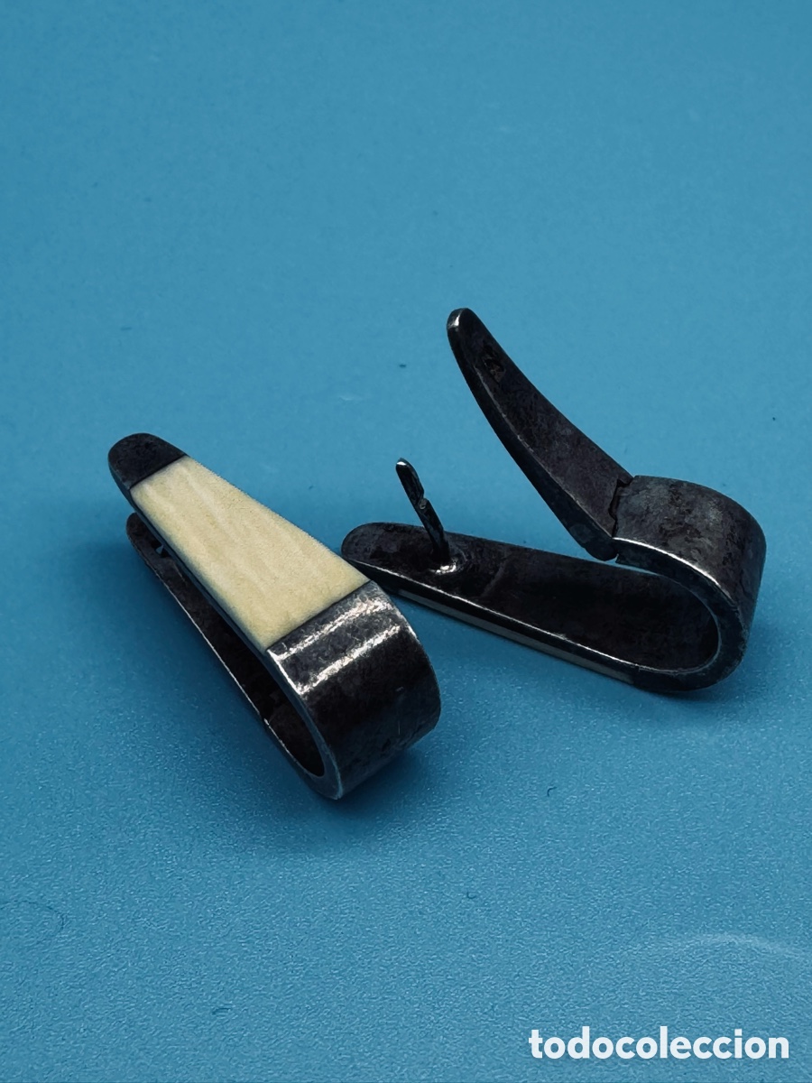 Joyeria: Pendientes plata 925 marfil - Foto 5