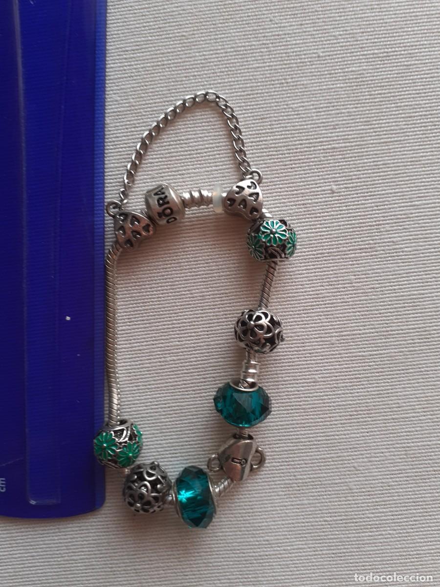 Joyeria: PULSERA PANDORA DE PLATA - 925 - CON 7 CHARMS - Foto 2