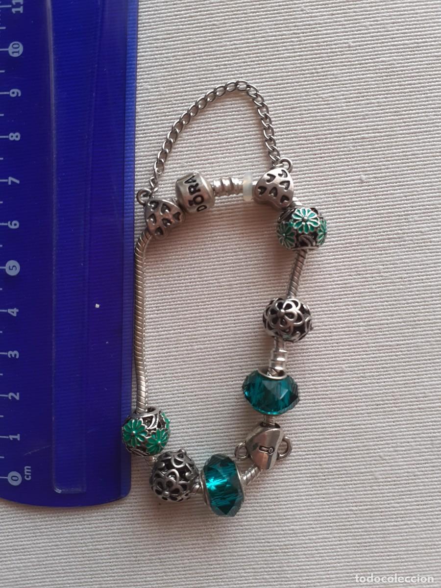 Joyeria: PULSERA PANDORA DE PLATA - 925 - CON 7 CHARMS - Foto 3