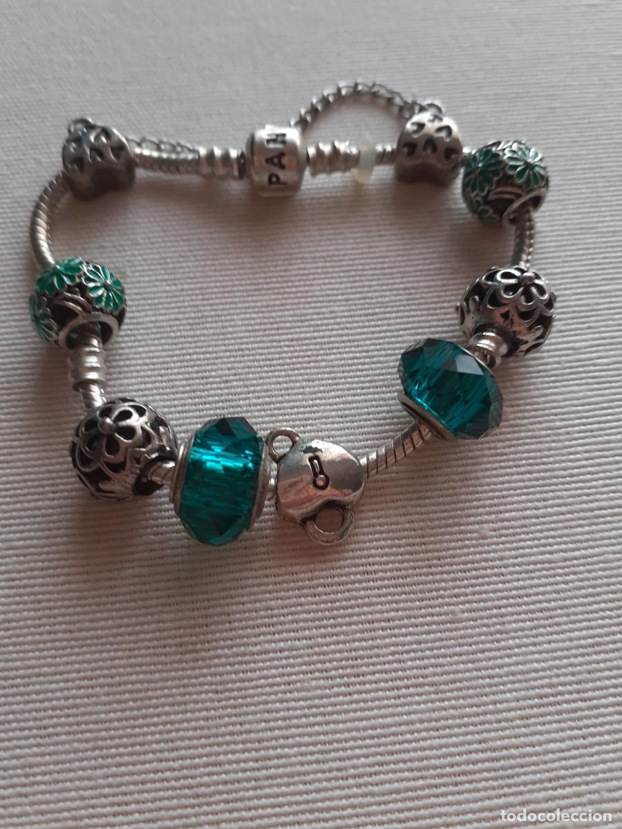 Joyeria: PULSERA PANDORA DE PLATA - 925 - CON 7 CHARMS - Foto 4