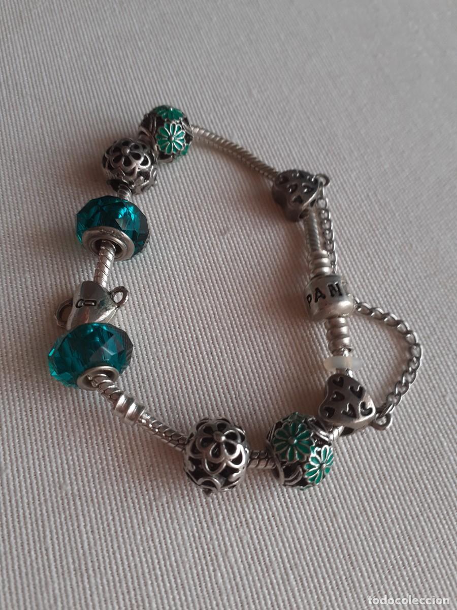 Joyeria: PULSERA PANDORA DE PLATA - 925 - CON 7 CHARMS - Foto 6