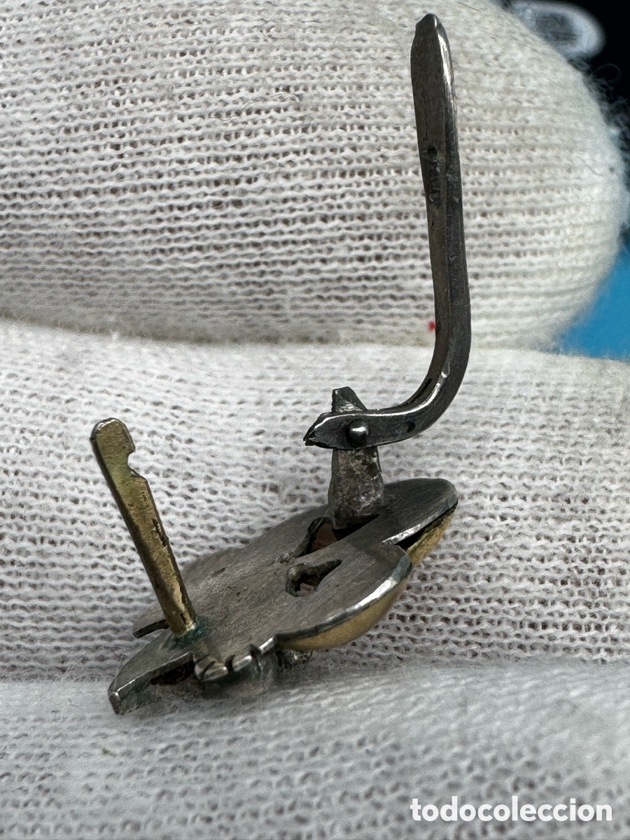 Joyeria: Antiguos pendientes de plata - Foto 6