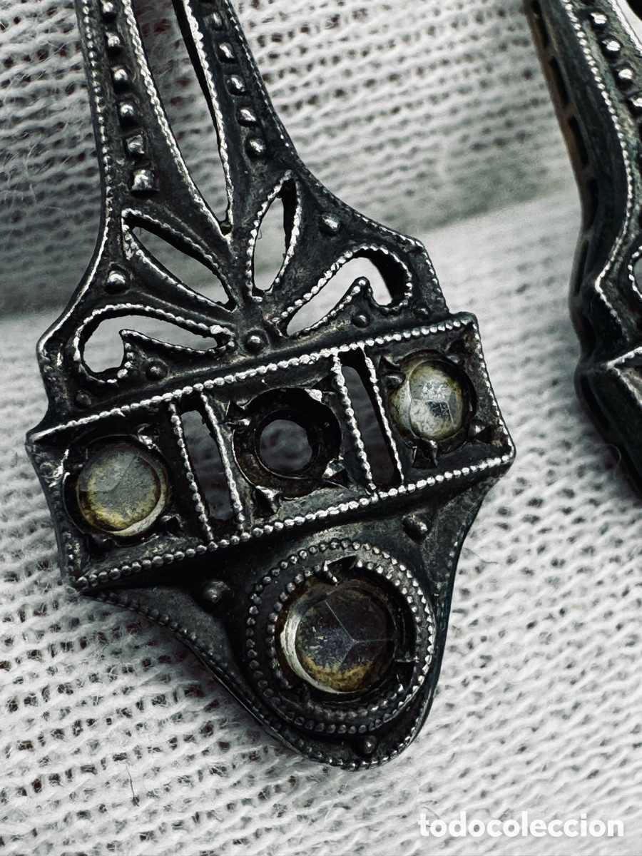Joyeria: Piezas de pendientes de plata( 2 piezas) - Foto 3