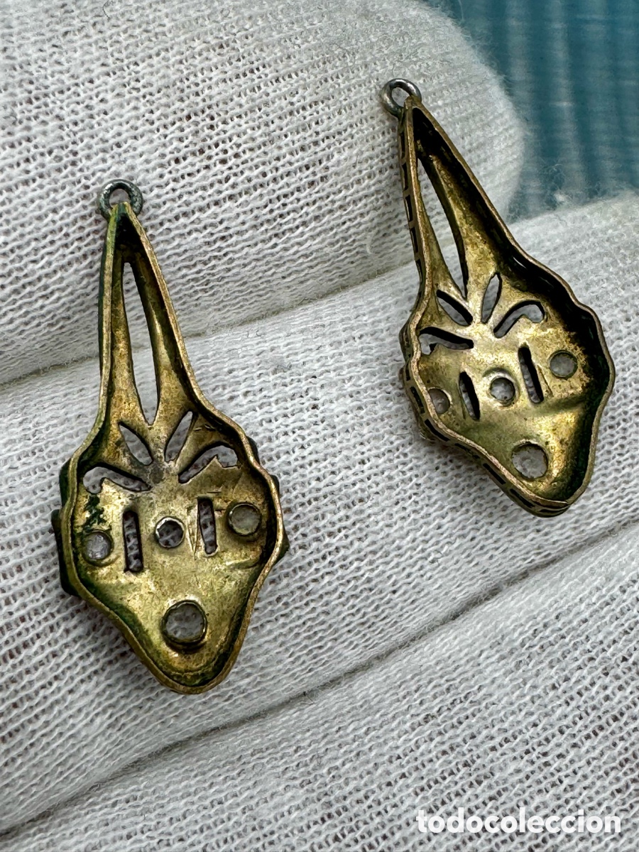 Joyeria: Piezas de pendientes de plata( 2 piezas) - Foto 5