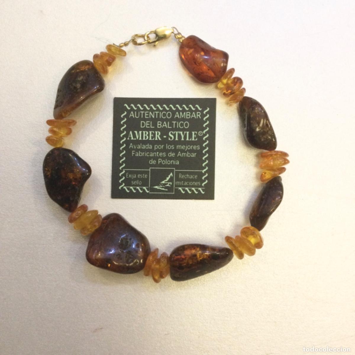 Joyeria: Pulsera de &Aacute;mbar del Baltico. NUEVA - Foto 1