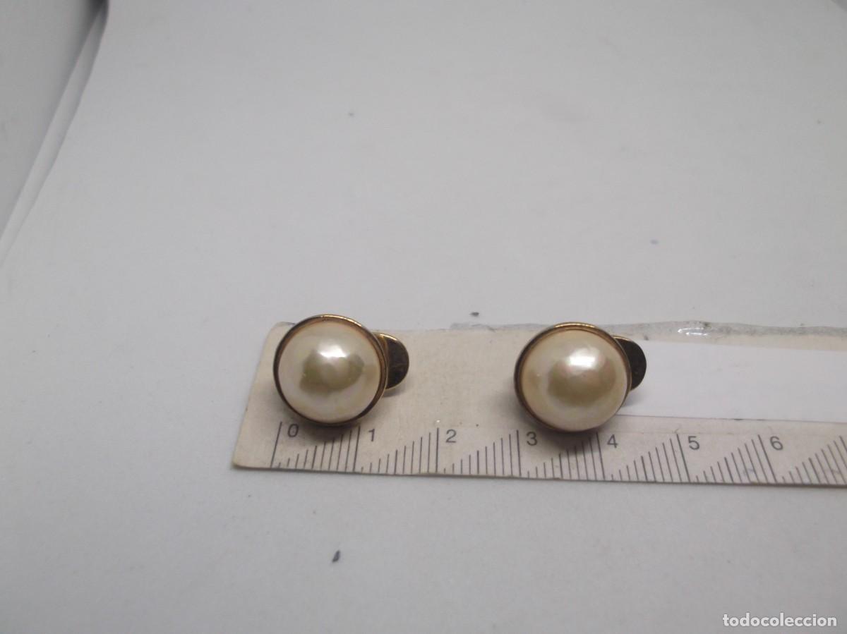 Joyeria: Pendientes de bisuteria y perla Majorica. - Foto 2
