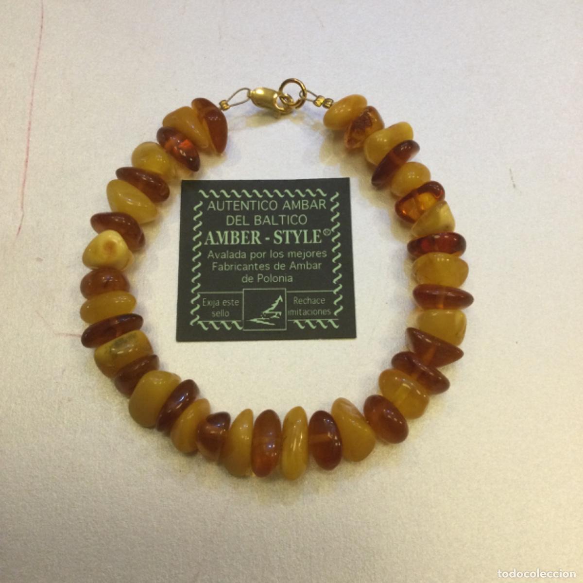 Joyeria: Pulsera &Aacute;mbar del Baltico. NUEVA. - Foto 1