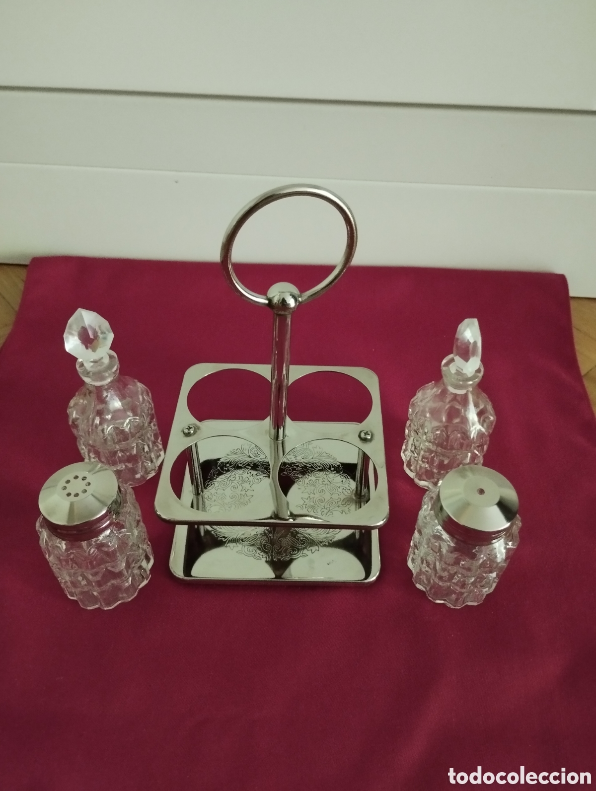 Joyeria: Vinageras con soporte plateado - Foto 2