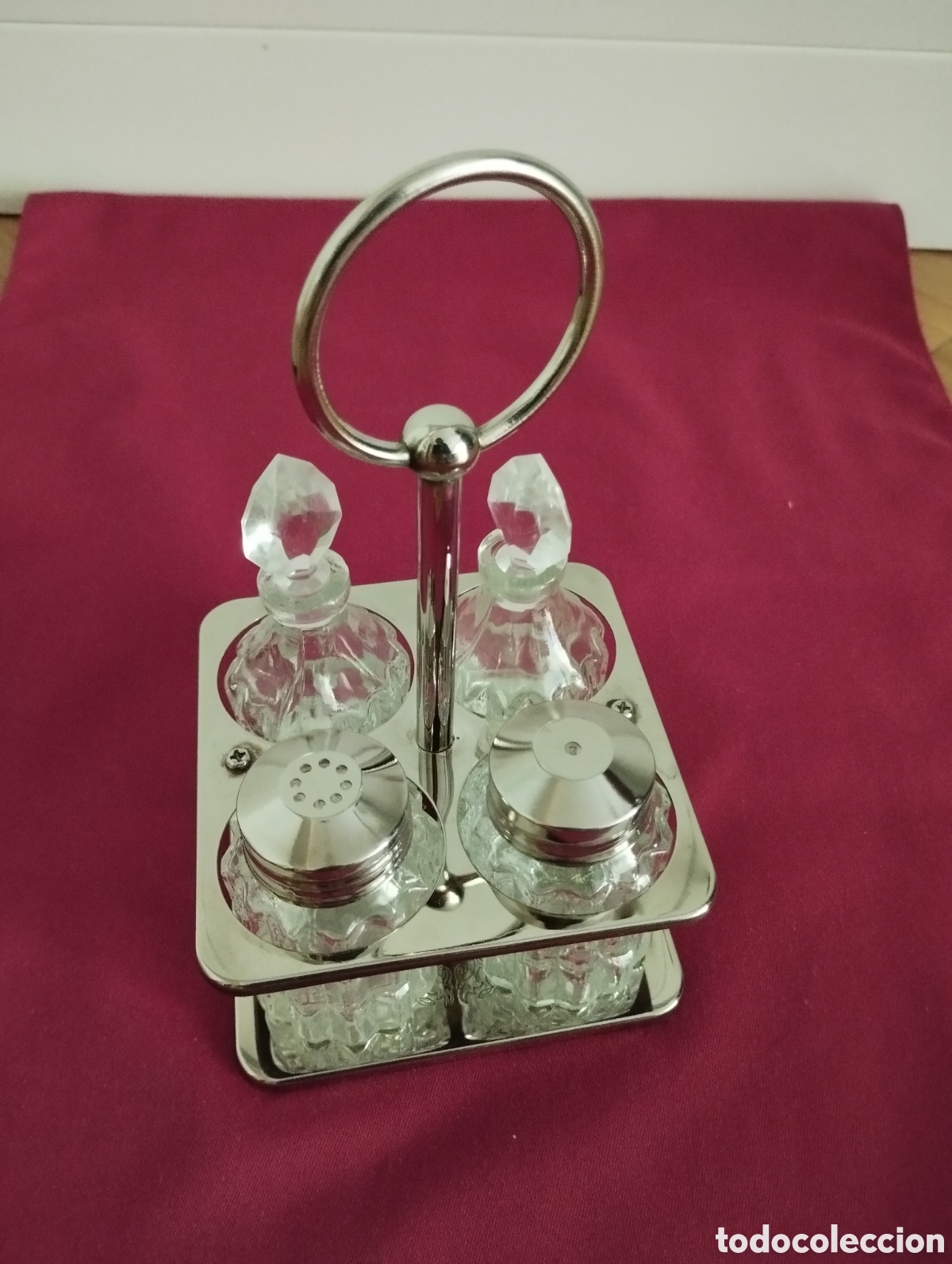 Joyeria: Vinageras con soporte plateado - Foto 1