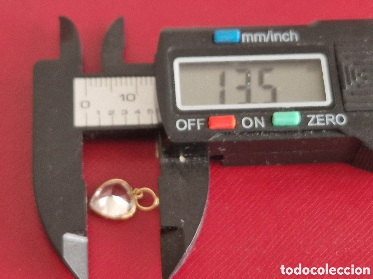 Joyeria: 2 COLGANTES ORO 18 K Y CIRCON - Foto 6