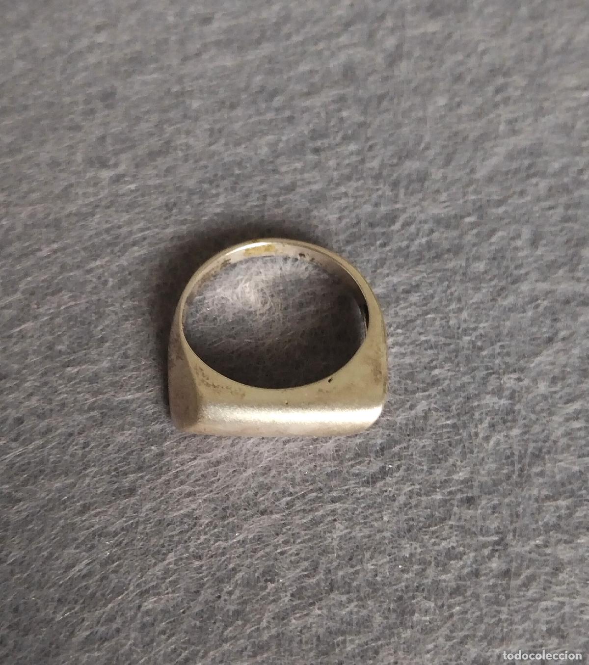 Joyeria: Anillo de plata de ley contrastada. - Foto 7