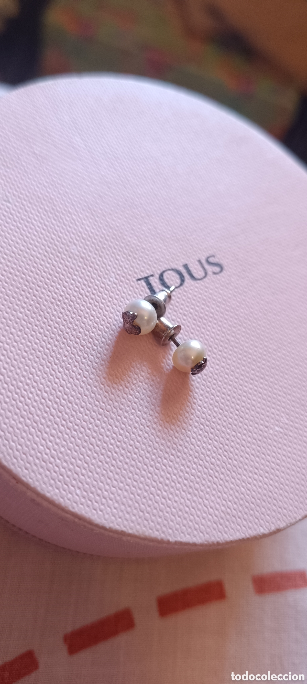 Joyeria: Pendientes Tous oso plata y perlas - Foto 8