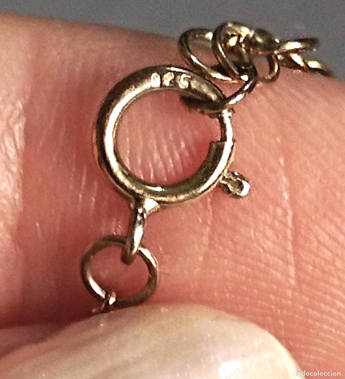 Joyeria: Cadena con colgante, de plata de ley. - Foto 6