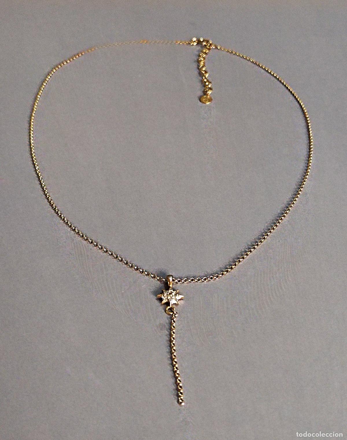 Joyeria: Cadena con colgante, de plata de ley. - Foto 1