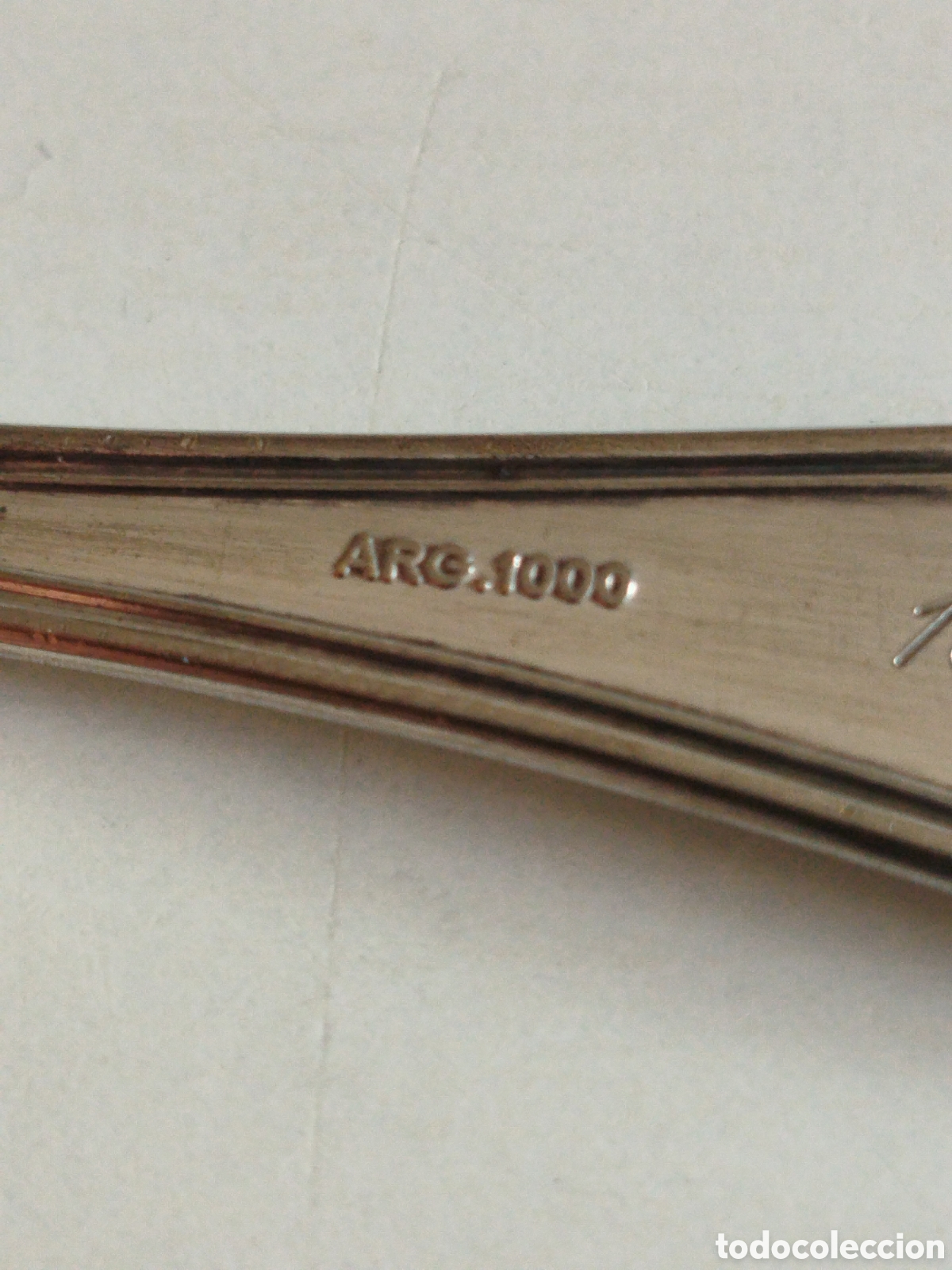 Joyeria: Cucharilla de plata argentina, con contraste - Foto 4