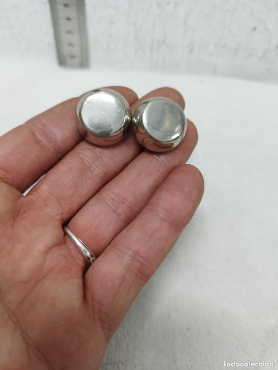 Joyeria: Antiguo par pareja de pendientes. - Foto 1
