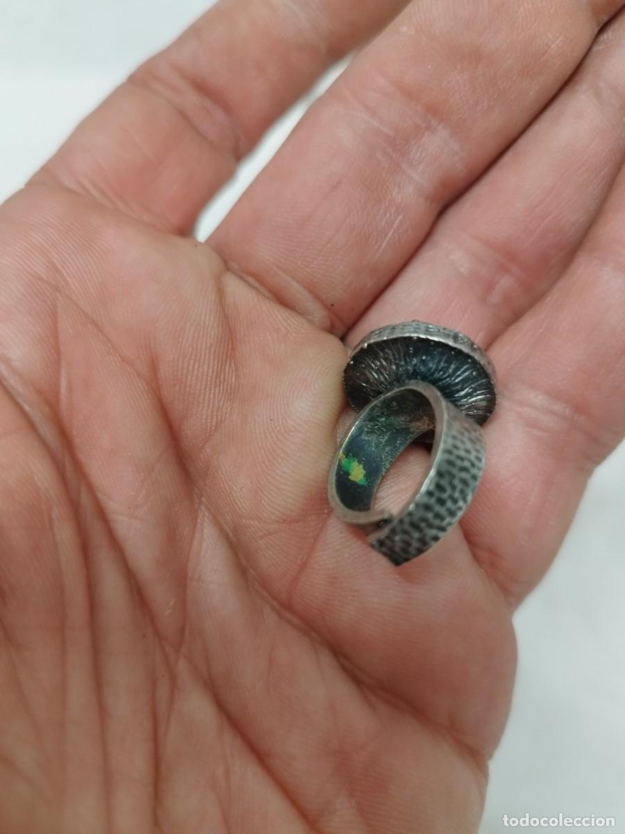 Joyeria: Antiguo anillo con la letra N. - Foto 3