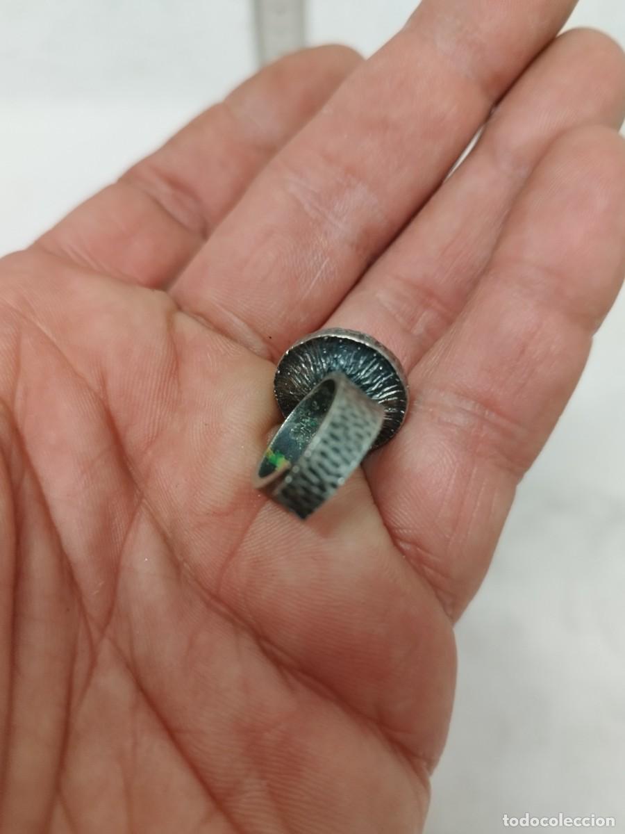 Joyeria: Antiguo anillo con la letra N. - Foto 4