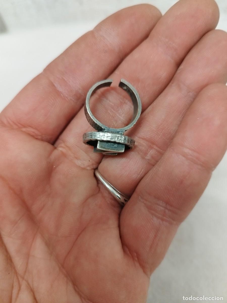 Joyeria: Antiguo anillo con la letra Z. - Foto 2