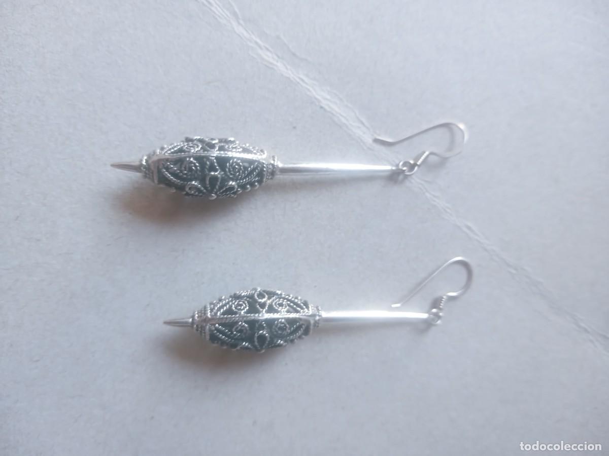 Joyeria: BONITOS PENDIENTES ANTIGUOS PLATA 925 - Foto 1
