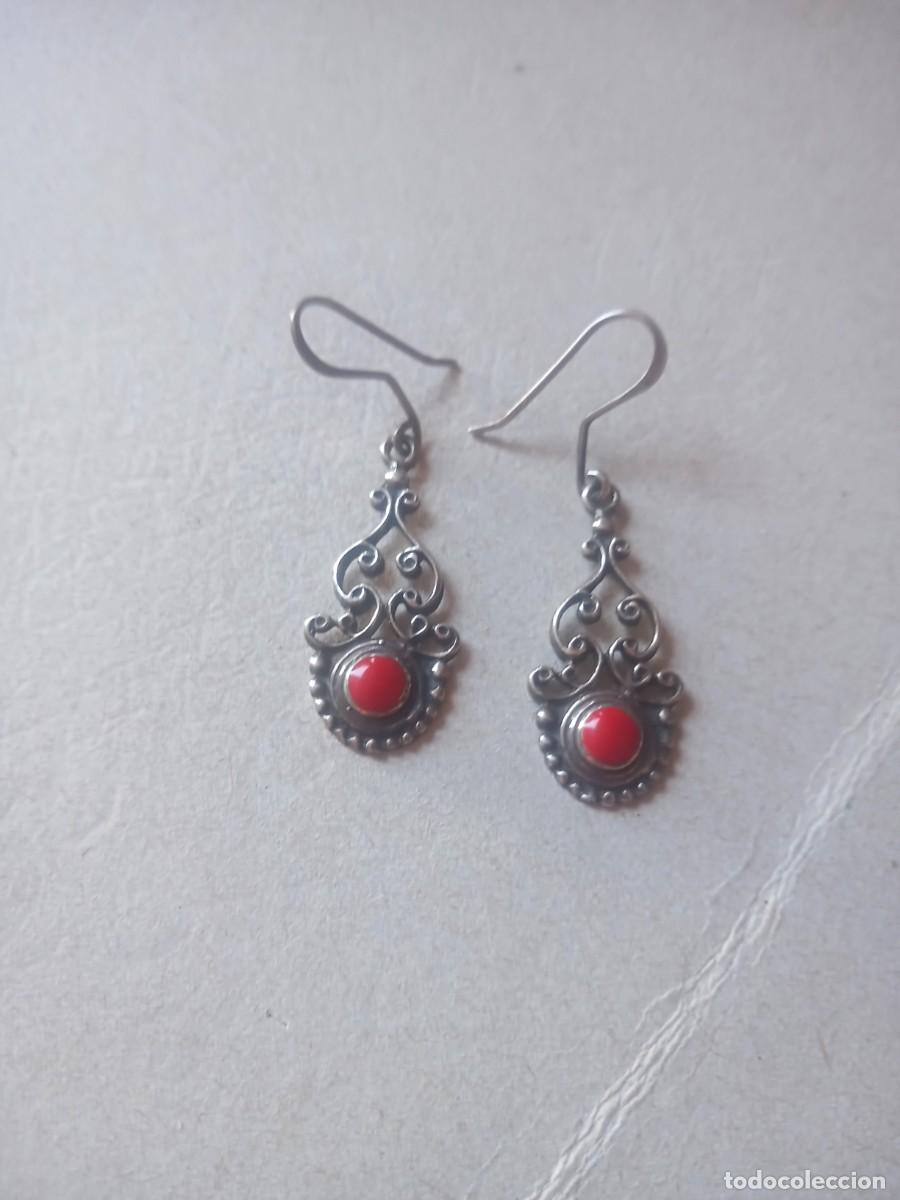 Joyeria: BONITOS PENDIENTES ANTIGUOS PLATA 925 - Foto 1