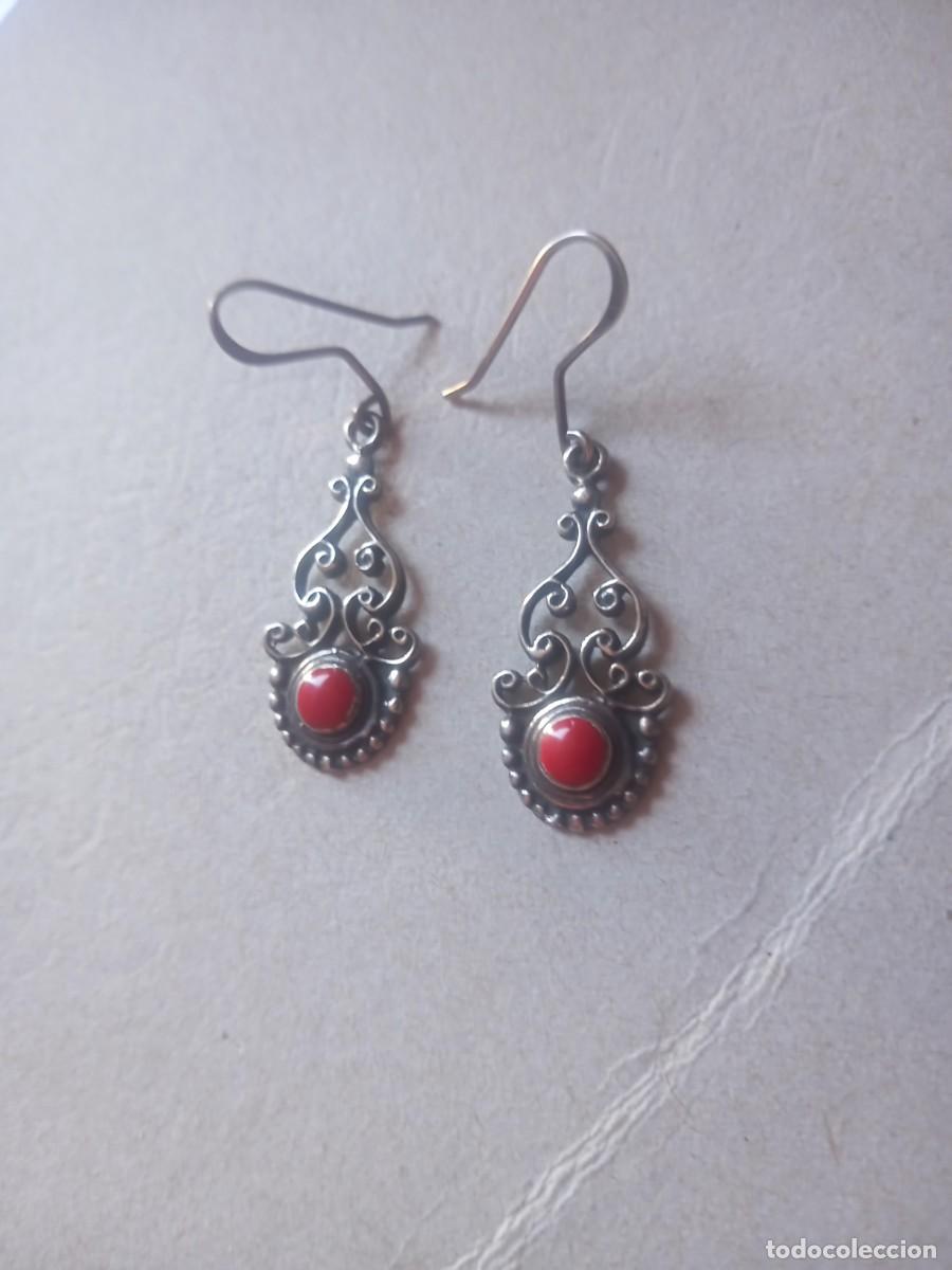Joyeria: BONITOS PENDIENTES ANTIGUOS PLATA 925 - Foto 2