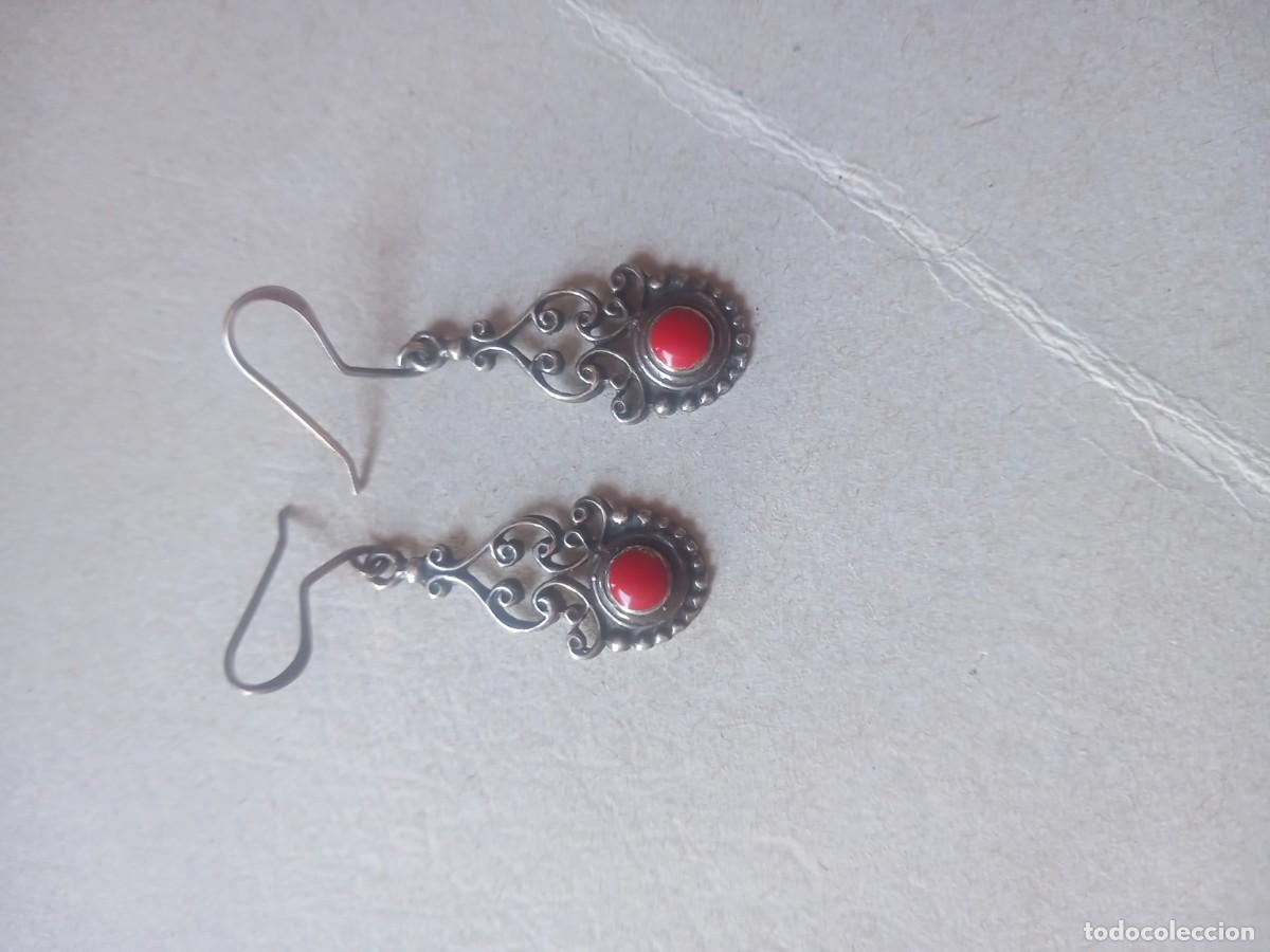 Joyeria: BONITOS PENDIENTES ANTIGUOS PLATA 925 - Foto 4