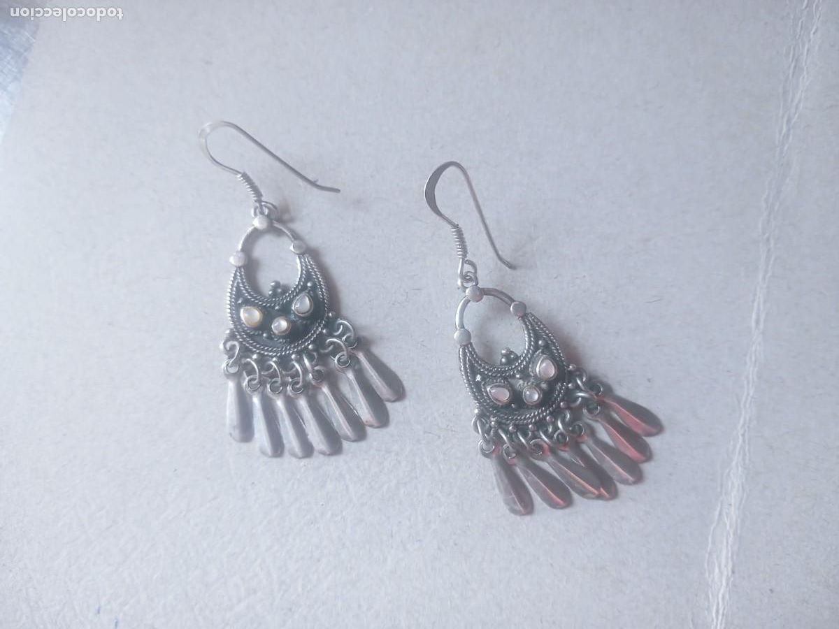 Joyeria: BONITOS PENDIENTES ANTIGUOS PLATA 925 - Foto 1