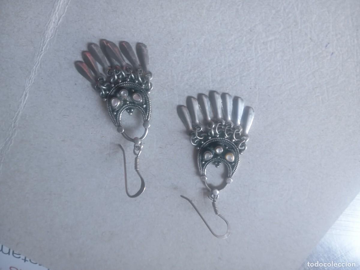 Joyeria: BONITOS PENDIENTES ANTIGUOS PLATA 925 - Foto 2