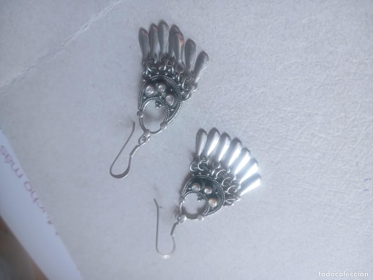 Joyeria: BONITOS PENDIENTES ANTIGUOS PLATA 925 - Foto 3