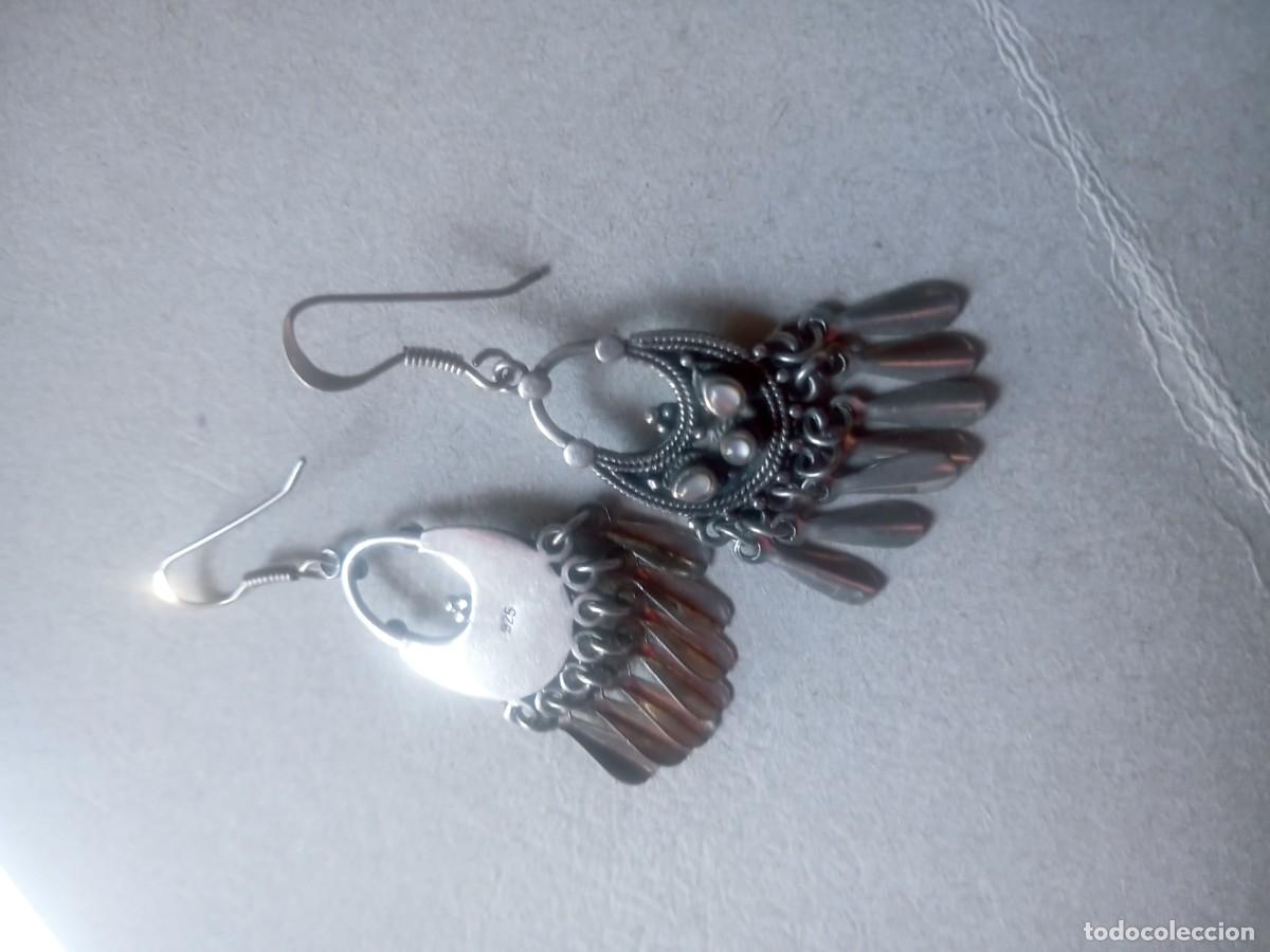Joyeria: BONITOS PENDIENTES ANTIGUOS PLATA 925 - Foto 5