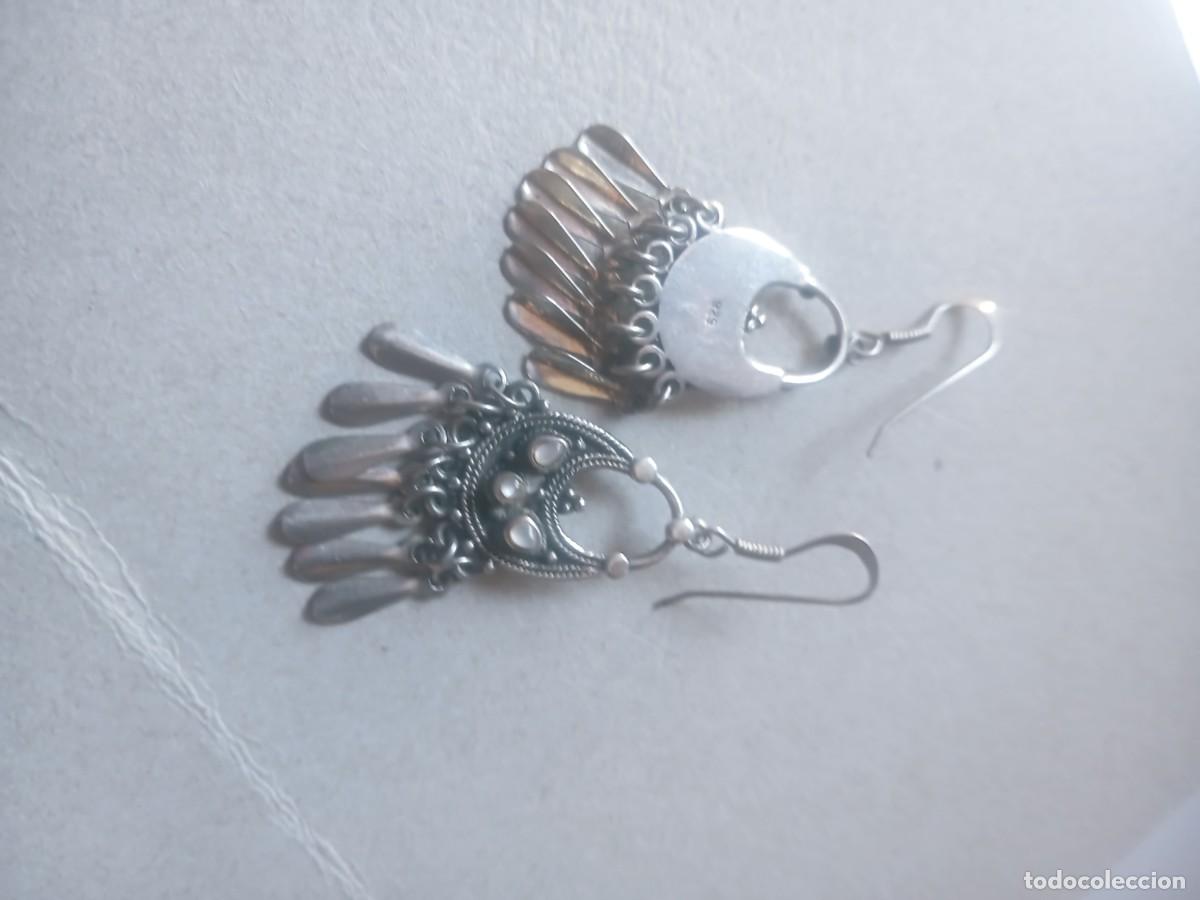 Joyeria: BONITOS PENDIENTES ANTIGUOS PLATA 925 - Foto 7