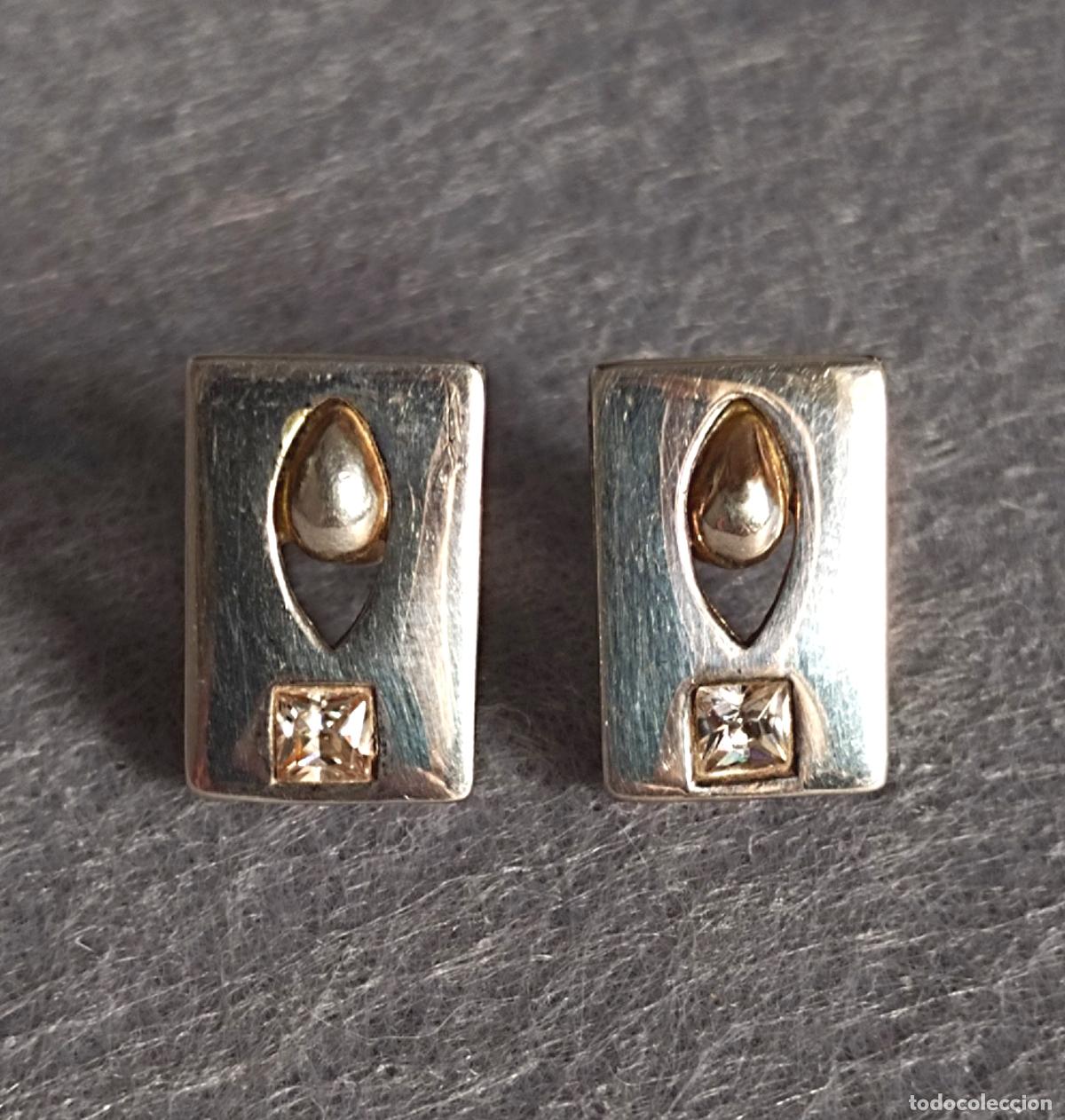 Joyeria: Pendientes de plata de ley con circonita. - Foto 2
