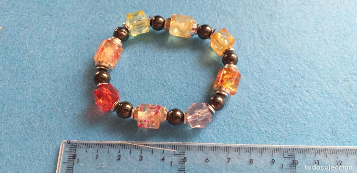 Joyeria: PULSERA EL&Aacute;STICA CON PIEDRAS trasparentes - Foto 4